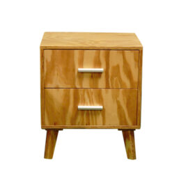 H0O37-TỦ ĐẦU GIƯỜNG GỖ PLYWOOD THÔNG MỸ