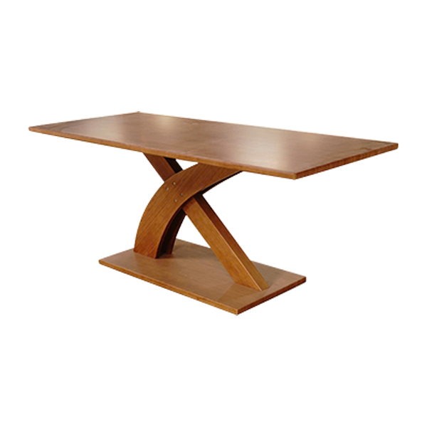 HR8N40- BÀN GỖ PLYWOOD CHỮ X -THỦ CÔNG LII