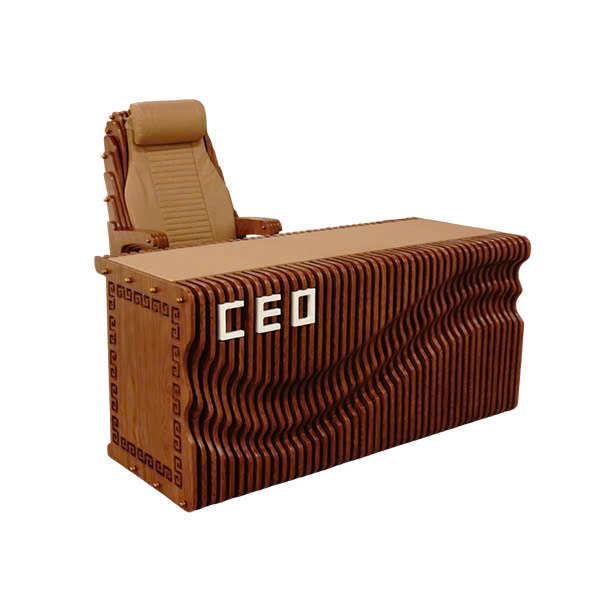 HR8N165A+HKTF68- BÀN LÀM VIỆC CAO CẤP-CEO