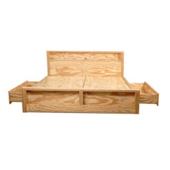 HWAJ61- GIƯỜNG GỖ CÓ HỘC KÉO TIỆN LỢI