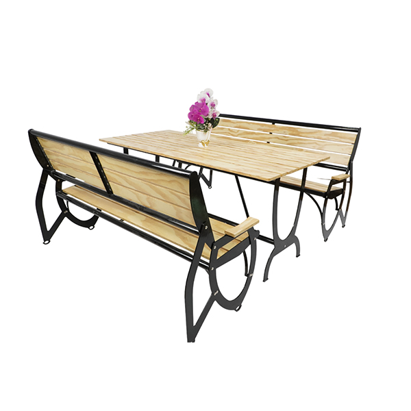 M4RU15-M3SM50-BỘ BÀN GHẾ NGOÀI TRỜI - Ảnh 3