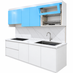 DTGX41 - TỦ BẾP HÌNH CHỮ NHẬT